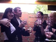 素人, お尻, 茶髪の, ドイツ人, グループ, オナニー, 淫乱熟女, 義母