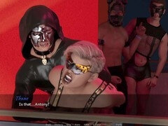 Adorable, Ass to mouth, Big ass, Blowjob, Couple, Game, Mask, Masturbation