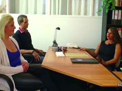 面接, ドイツ人, ハードコア, Hd, 淫乱熟女