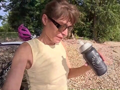 Milf Fucked On Camper With Open Door Almasol Bike Tour Between Austria-germany (lindau)