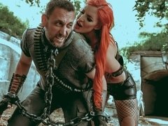 Grote kont, Blond, Hondjeshouding, Dominatie, Fetisj, Handbeurt, Moeder die ik wil neuken, Buiten