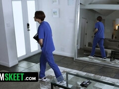 Семяизвержение, Глубокая глотка, Сперма на лице, Ласковые ручки, Секс без цензуры, Хд, Дрочит, Медсестра