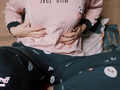 指いじり, 自家製, インド人, オナニー, オーガズム, 靴下, 一人, ティーン