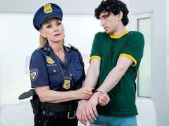 デカ尻, デカチン, デカパイ, ブロンド, フェラチオ, 巨乳な, バック, 淫乱熟女