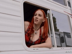 超カワイイ, フェラチオ, 眼鏡, 赤毛, 妻