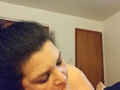 Sperma im mund, Spermaladung, Würgen, Milf