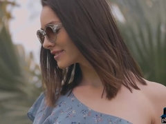 Leie, Braunhaarige, Hd, Zierlich, Russisch, Erotischer film, Solo, Titten