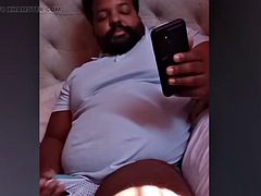 Verga grande, Negro, Gordita, Papá, Ébano, Gay, Masturbación, Solo