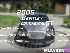 Impressive diminutive COUGAR honeys passion posed outdoor during passion camper wash