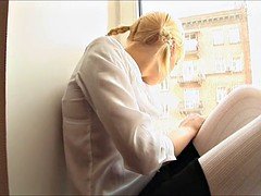 Дилдо, Мастурбация, Сиськи, Подглядывание