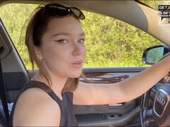 Broke hitchhiker gets pounded in the ass and filled with cum!