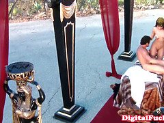 Brunette brune, Hd, Pov, Esclave