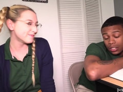 Blond, Pijpbeurt, Sperma shot, Lul, Zwart, Hd, Klein, Tiener
