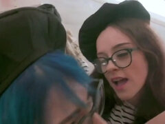 Verga grande, Tetas grandes, Rubia, Mamada, Polla, Cuadrupleta, Sexo duro, Tetas