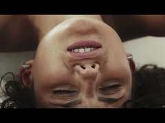 ビーチ, ブロンド, 足, レズビアン, 天然, 乳首, ヌード, タトゥー