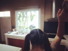 Américain, Asiatique, Noire, Hard, Mère que j'aimerais baiser, Pigtail, Pov, Chevaucher