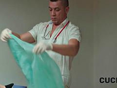 Betrug, Gehörnter ehemann, Arzt, Europäisch, Hardcore, Lecken, Muschi, Ehefrau