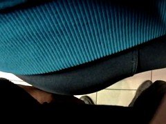 I touch big ass milf in sweat pants 2