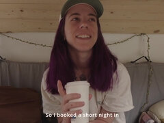 Vrouw, Vingeren, Flashing, Frans, Openbaar, Realiteit, Alleen, Tieten likken