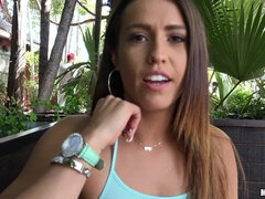 Glamorous PAWG Fucks Camera Guy 1 - Public Pickups
