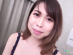 素人, アジア人, カワイイ, 指いじり, 彼女, 下着, ストリッピング, オッパイの