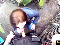 Britannique, Éjaculer dans la bouche, De plein air, Police, Chatte, Russe, Pute