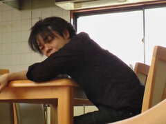 アジア人, フェラチオ, 浮気者, 毛深い, 旦那