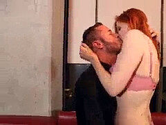 セレブ, イく瞬間, オマンコ, 赤毛