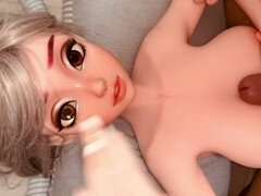 素人, イく瞬間, 人形, 顔射, デブ, ゲイ, 手コキする, オナニー