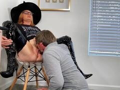 Bottes, Tir de sperme, Latex, Léchez, Mère que j'aimerais baiser, Chatte, Jarretelles, Jouets