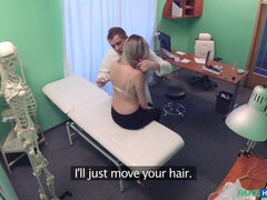 Kazakh Chick Busts Doctors Bollocks 1 - Fake Hospital