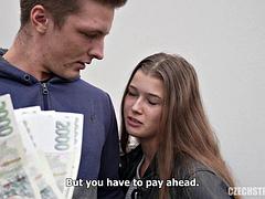 Pijpbeurt, Bruinharig, Vriendin, Hd, Logement, Tiener