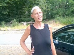 CoraBitch takes a break at Castle Frankenstein for a naughty picnic