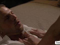 TS cheater Gracie Jane analed by big cock