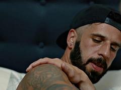The ultimate hotel room anal with Ryan Jordan and Romeo Davis