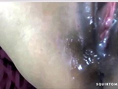 Amateur, Culo, Ébano, Hd, Coño, Solo, Chorro, Mojado
