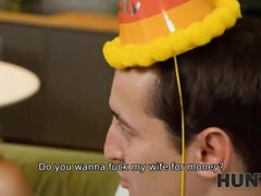 Anal, Sucer une bite, Cocu, Époux mari, Argent, Réalité, Adolescente, Épouse