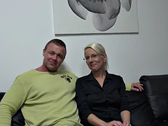 デカパイ, フェラチオ, 茶髪の, 熟年, 淫乱熟女, ティーン, オッパイの, 妻