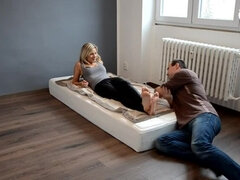 最高, ブロンド, 大学生, 足, 足フェチ, Hd, なめる, マッサージ