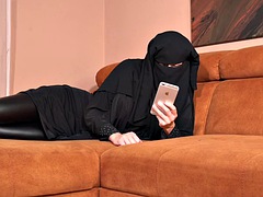 Leie, Arabisch, Tussi, Dildo, Schwarz, Europäisch, Handjob, Hardcore