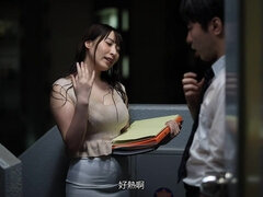 Enthousiasteling, Kont, Grote kont, Pijpbeurt, Sperma shot, Hardcore, Kantoor, Tieten likken