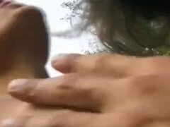 Enthousiasteling, Grote mammen, Blond, Sperma in gezicht, Duits, Buiten, Mager, Tiener