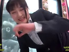 バス, 車, 指いじり, 毛深い, 異人種間, キス, 公共, オマンコ