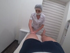 Blasen, Sperma im mund, Schwanz, Arzt, Europäisch, Deutsch, Massage, Krankenschwester