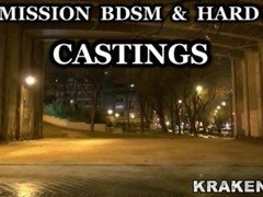 Krakenhot Strange BDSM in Public at night