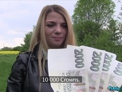Pijpbeurt, Tsjechisch, Lul, Europees, Flashing, Openbaar, Tiener, Tieten likken