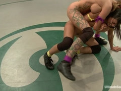 Tall skinny rookie, physically & sexually destroyed on the mat! Devastating! Brutally fucked in RD4.