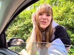 18 jahre, Leie, Hundestellung, Im freien, Pov, Rotschopf, Jungendliche (18+), Spanner