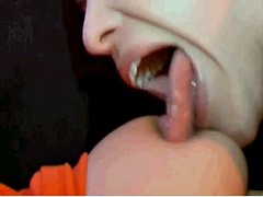 Lesbiana, Pezones, Chupando