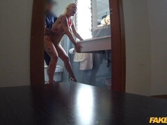 アナル, デカ尻, デカチン, デカパイ, ブロンド, フェラチオ, チン, バック